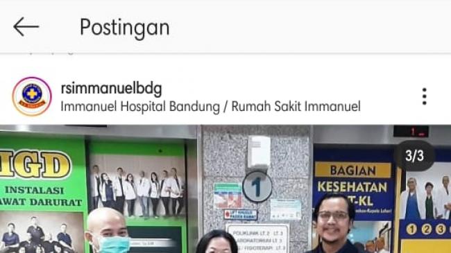 Penghargaan Platinum WSO Angels untuk Rumah Sakit Immanuel Bandung, Indonesia